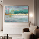 Abstract 1598 Canvas Art 60 x 40 cm / Stretched on hidden frame