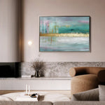 Abstract 1598 Canvas Art 60 x 40 cm / Stretched on hidden frame