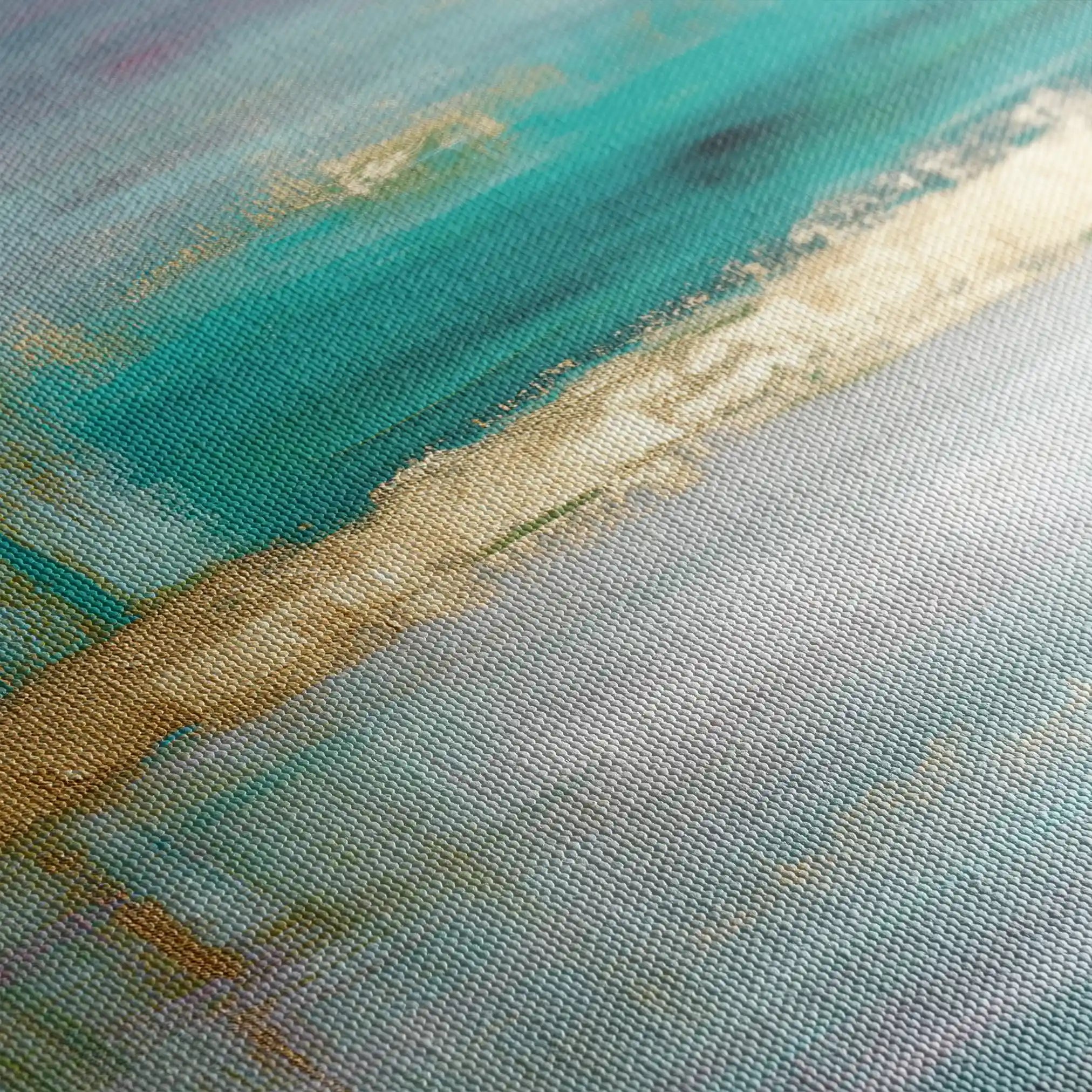 Abstract 1598 Canvas Art 60 x 40 cm / Stretched on hidden frame