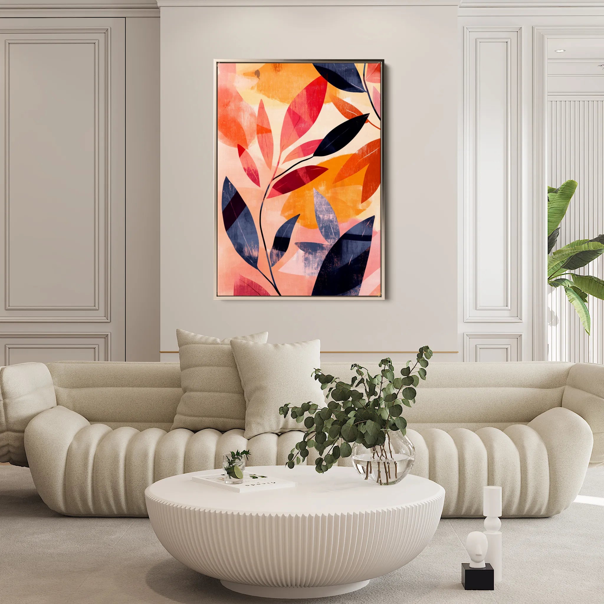 Boho Canvas Wall Art WAD160-BH 90 x 60 cm / Stretched on hidden frame