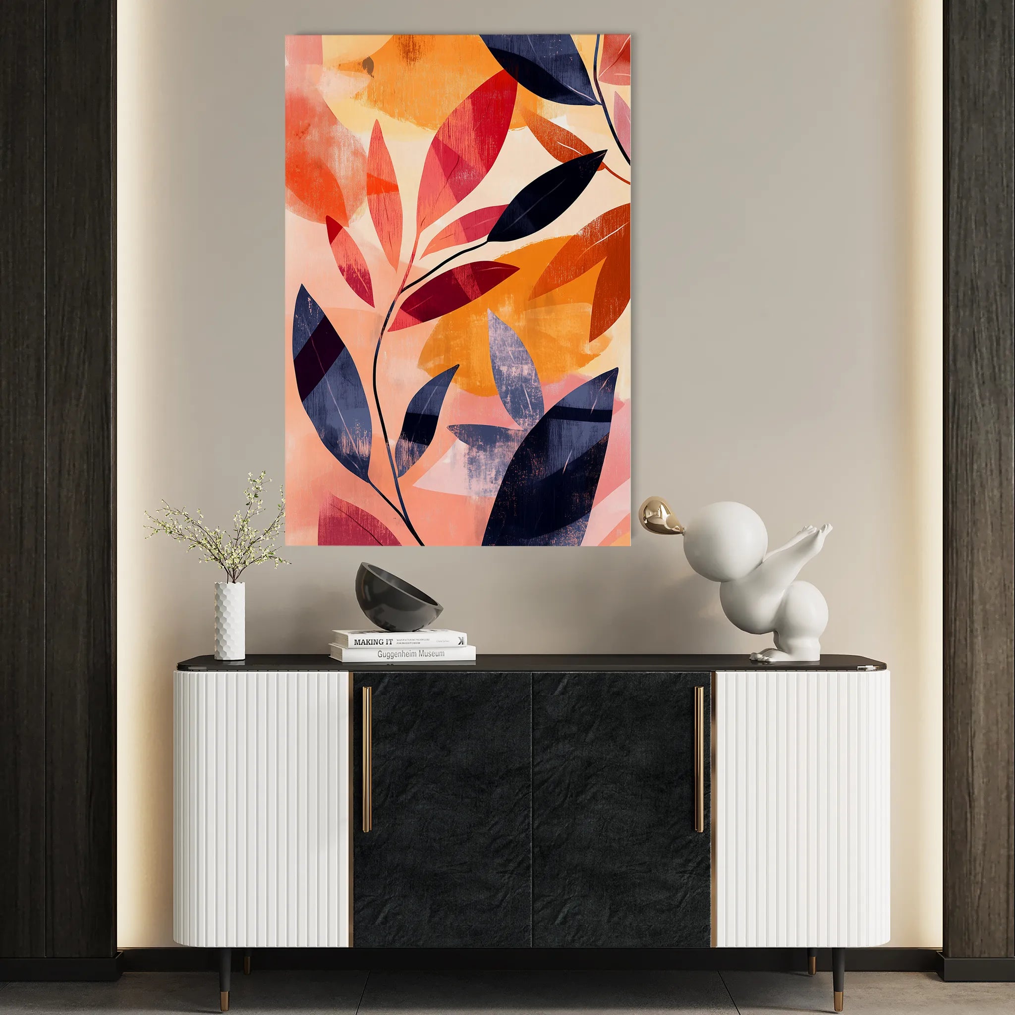 Boho Canvas Wall Art WAD160-BH 90 x 60 cm / Stretched on hidden frame
