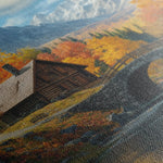 Landscape 160 Canvas Art 90 x 60 cm / Stretched on hidden frame