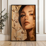 Portrait 160 Canvas Art 90 x 60 cm / Stretched on hidden frame