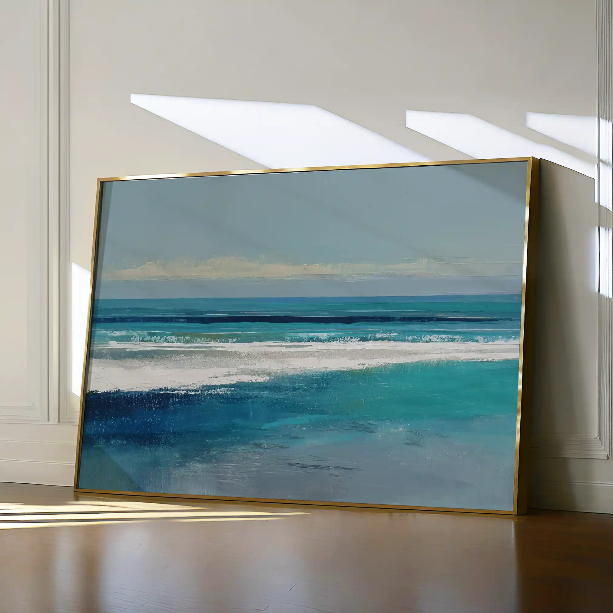 Abstract 1604 Canvas Art 60 x 40 cm / Stretched on hidden frame