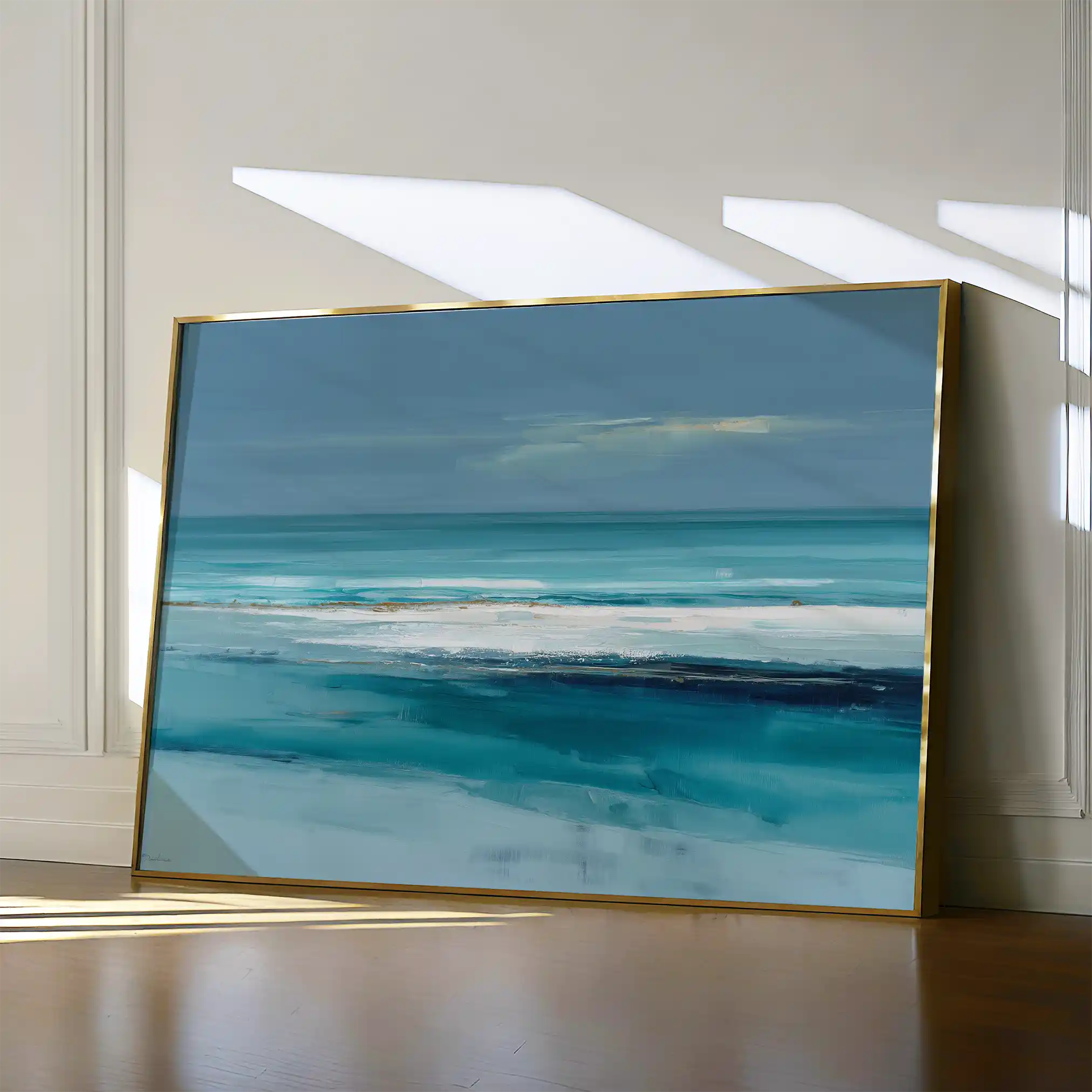 Abstract 1606 Canvas Art 60 x 40 cm / Stretched on hidden frame