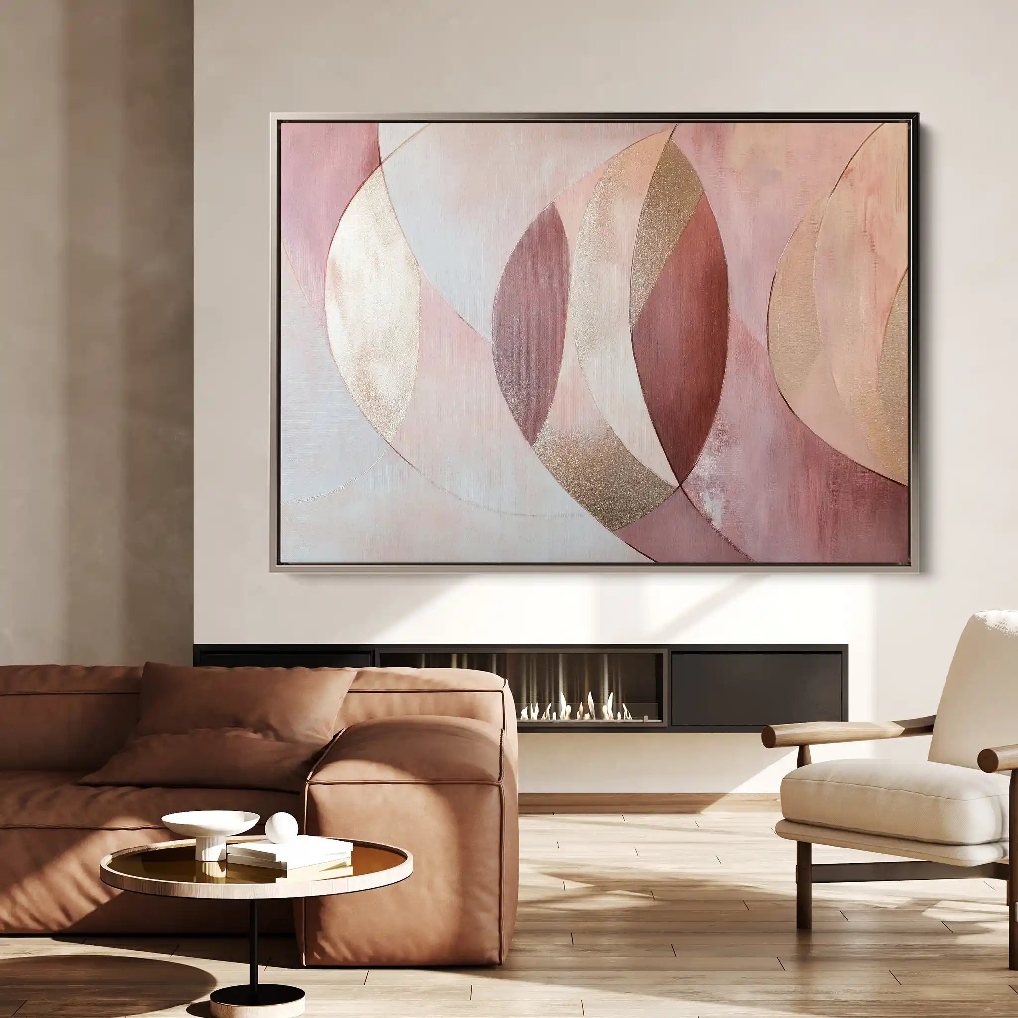 Boho 161 Canvas Art 90 x 60 cm / Stretched on hidden frame