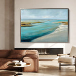 Abstract 1616 Canvas Art 60 x 40 cm / Stretched on hidden frame