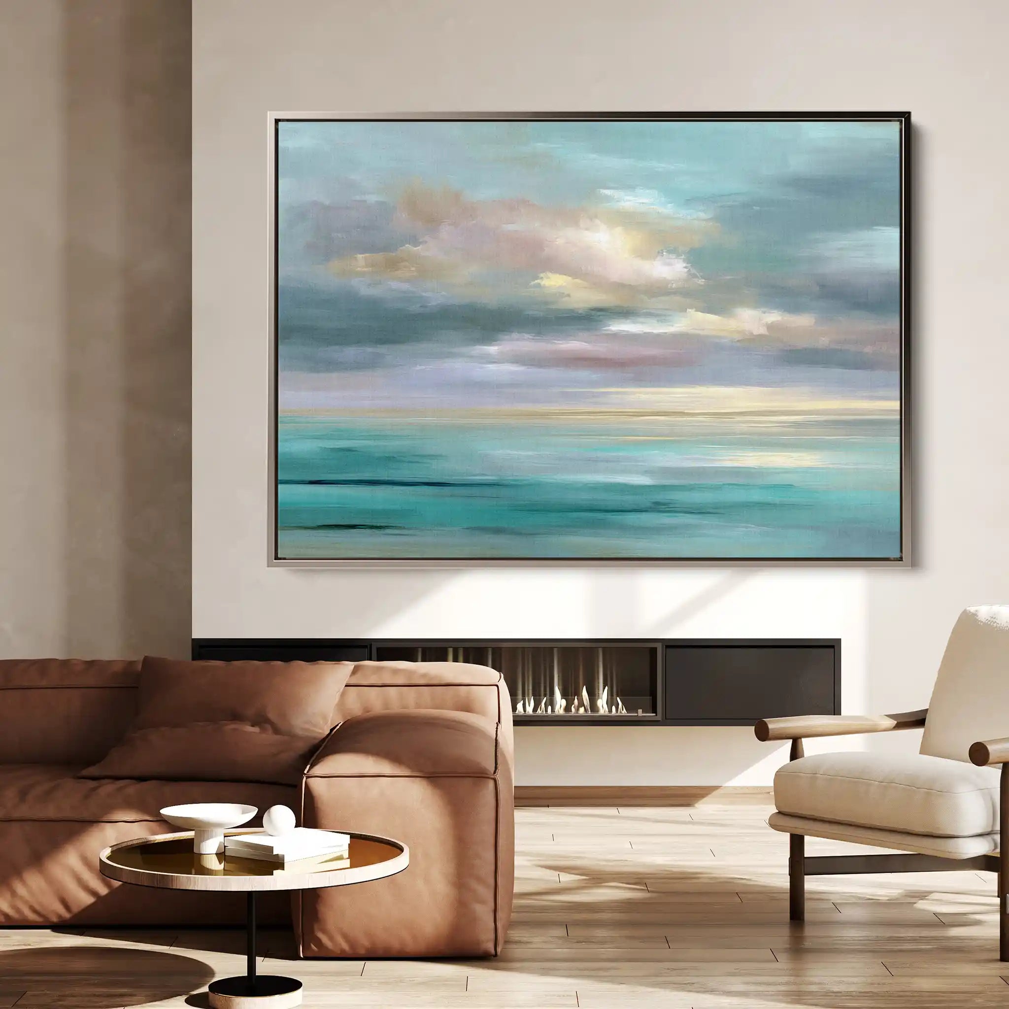 Abstract 1618 Canvas Art 60 x 40 cm / Stretched on hidden frame