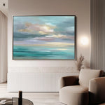 Abstract 1618 Canvas Art 60 x 40 cm / Stretched on hidden frame