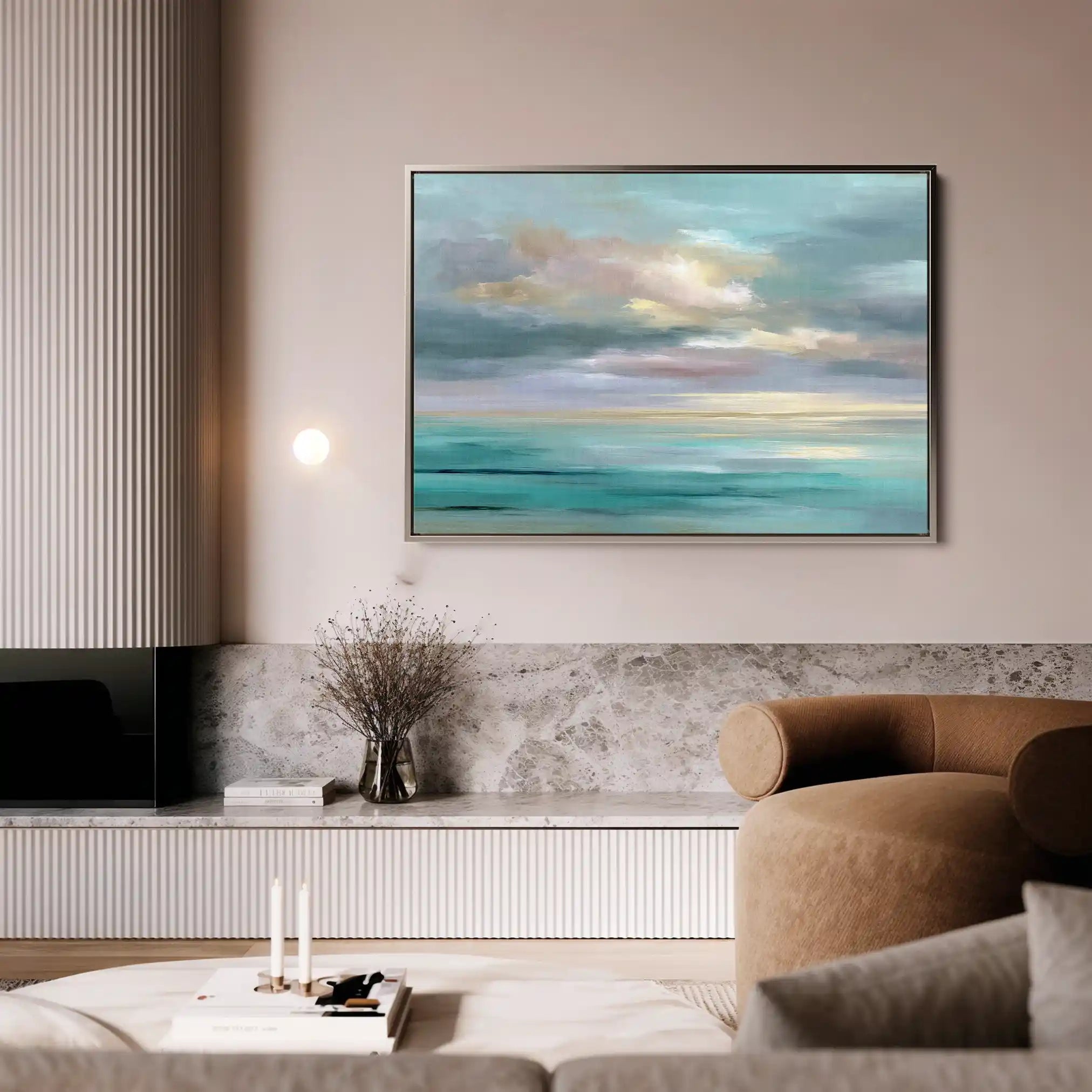 Abstract 1618 Canvas Art 60 x 40 cm / Stretched on hidden frame