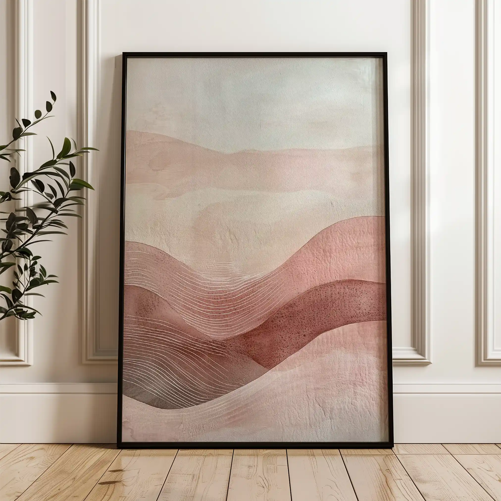 Boho 162 Canvas Art 90 x 60 cm / Stretched on hidden frame