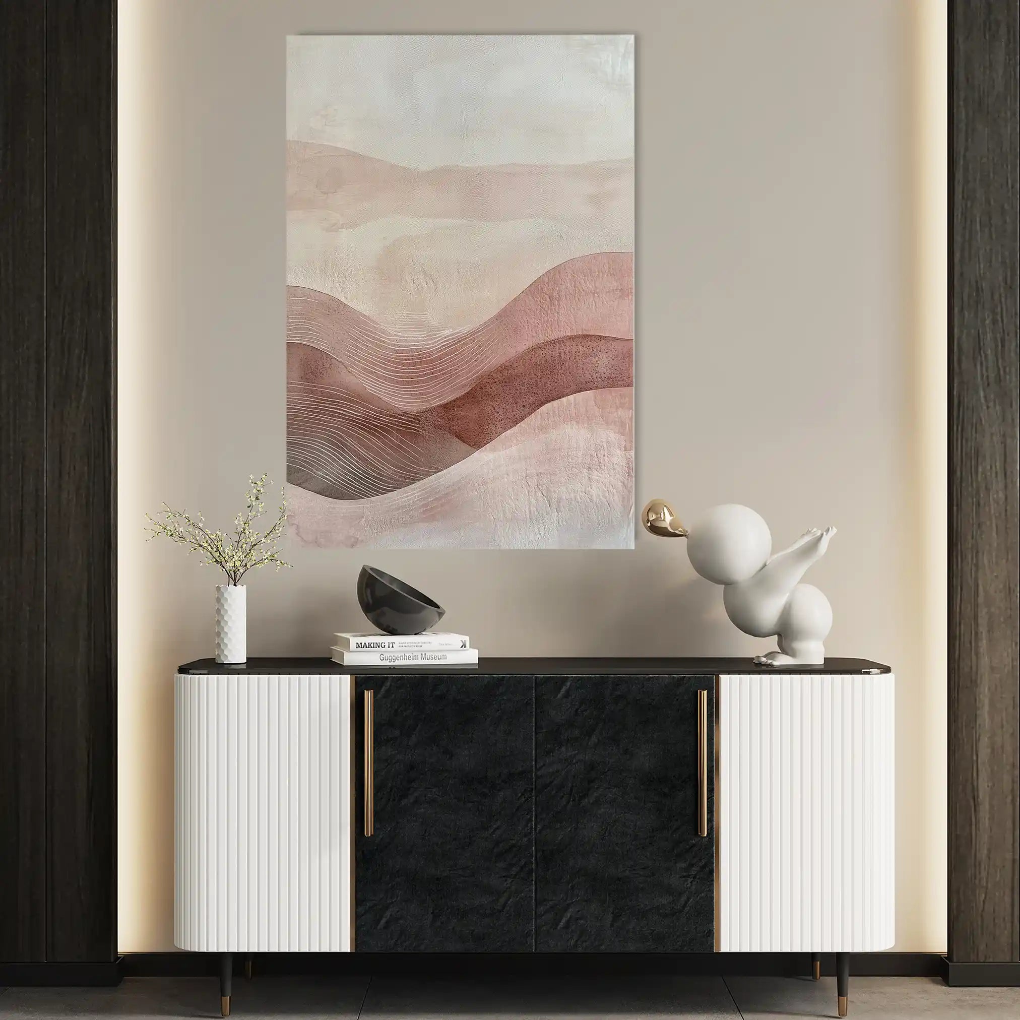 Boho 162 Canvas Art 90 x 60 cm / Stretched on hidden frame