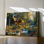 Landscape 162 Canvas Art 90 x 60 cm / Stretched on hidden frame