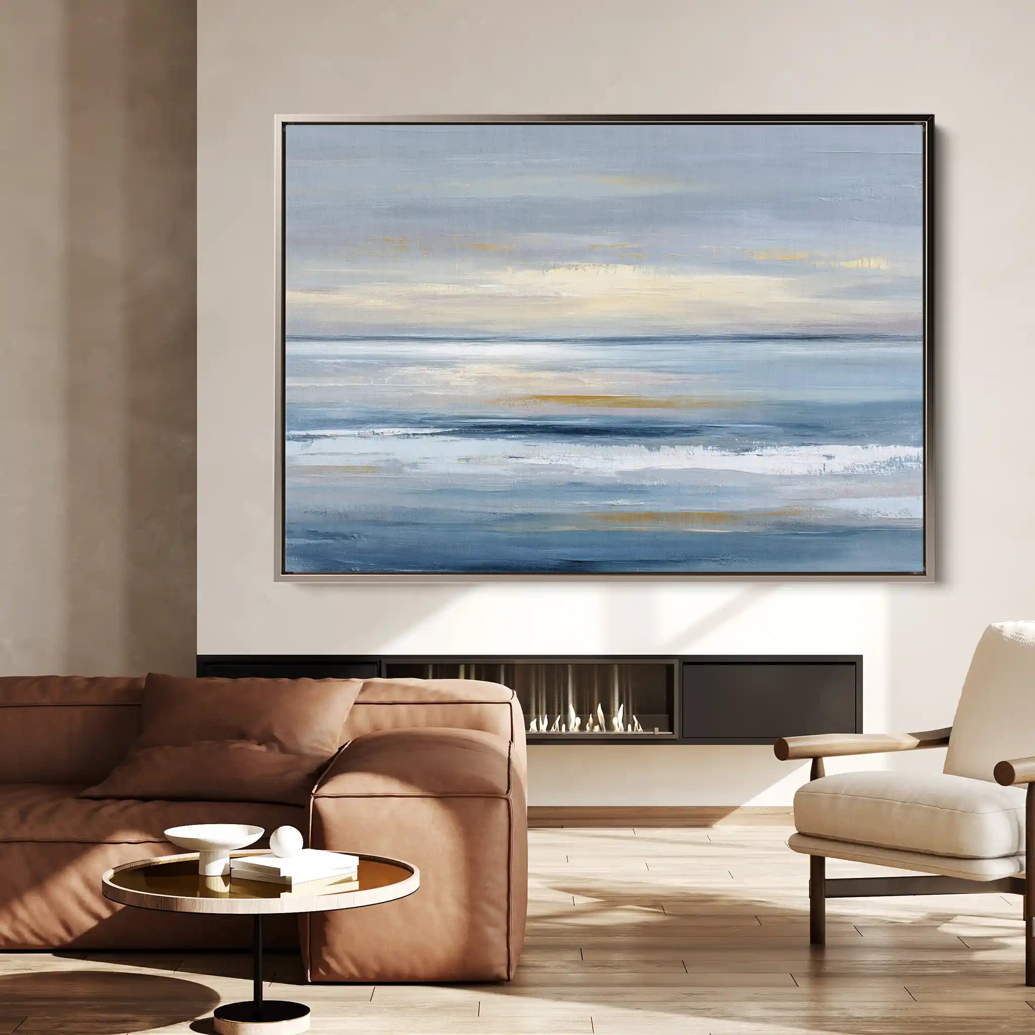 Abstract 1621 Canvas Art 60 x 40 cm / Stretched on hidden frame