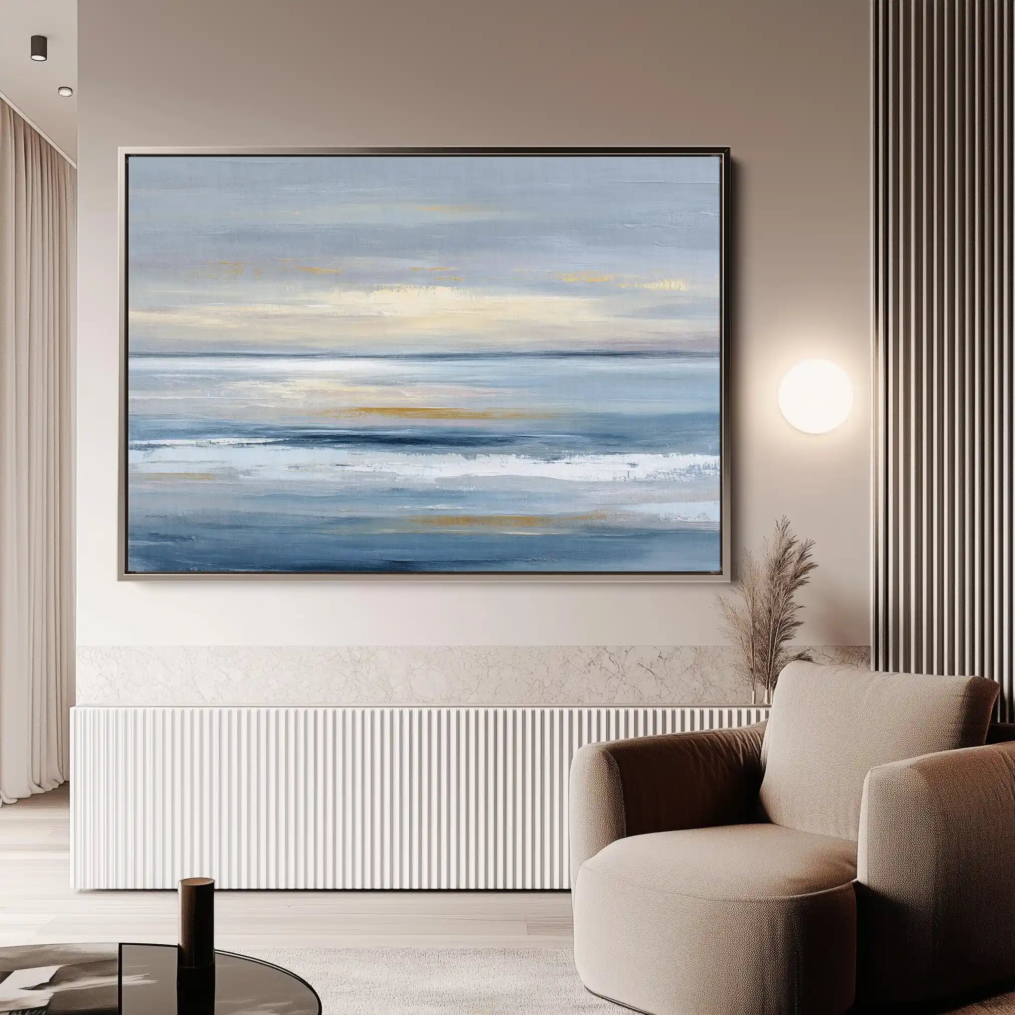 Abstract 1621 Canvas Art 60 x 40 cm / Stretched on hidden frame