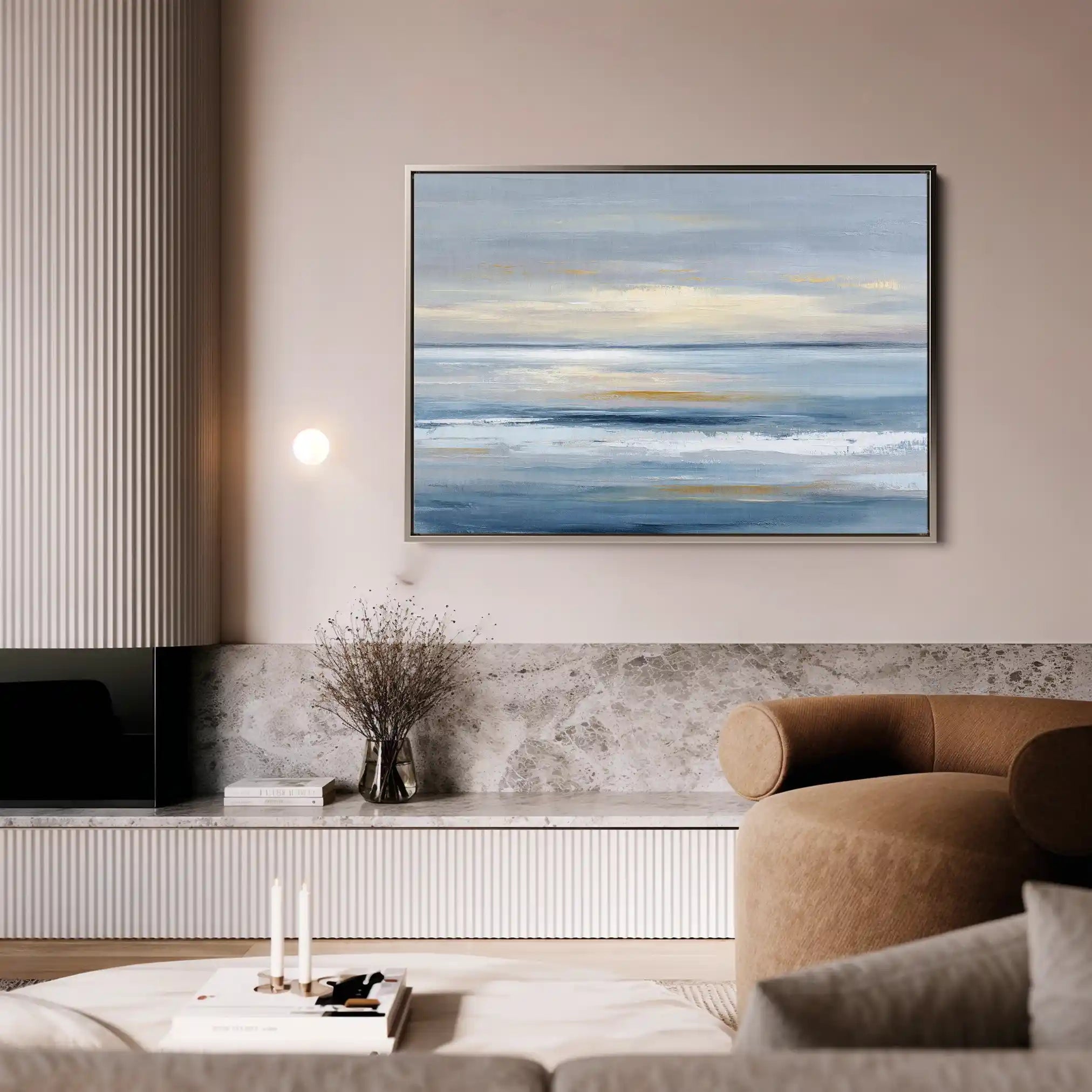 Abstract 1621 Canvas Art 60 x 40 cm / Stretched on hidden frame