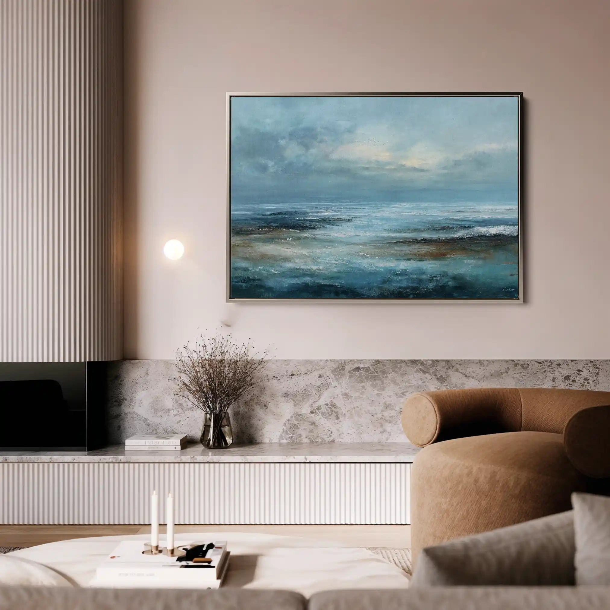 Abstract 1626 Canvas Art 60 x 40 cm / Stretched on hidden frame