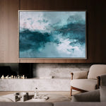 Abstract 1627 Canvas Art 60 x 40 cm / Stretched on hidden frame