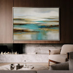 Abstract 1629 Canvas Art 60 x 40 cm / Stretched on hidden frame