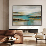 Abstract 1629 Canvas Art 60 x 40 cm / Stretched on hidden frame