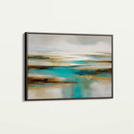 Abstract 1629 Canvas Art 60 x 40 cm / Stretched on hidden frame