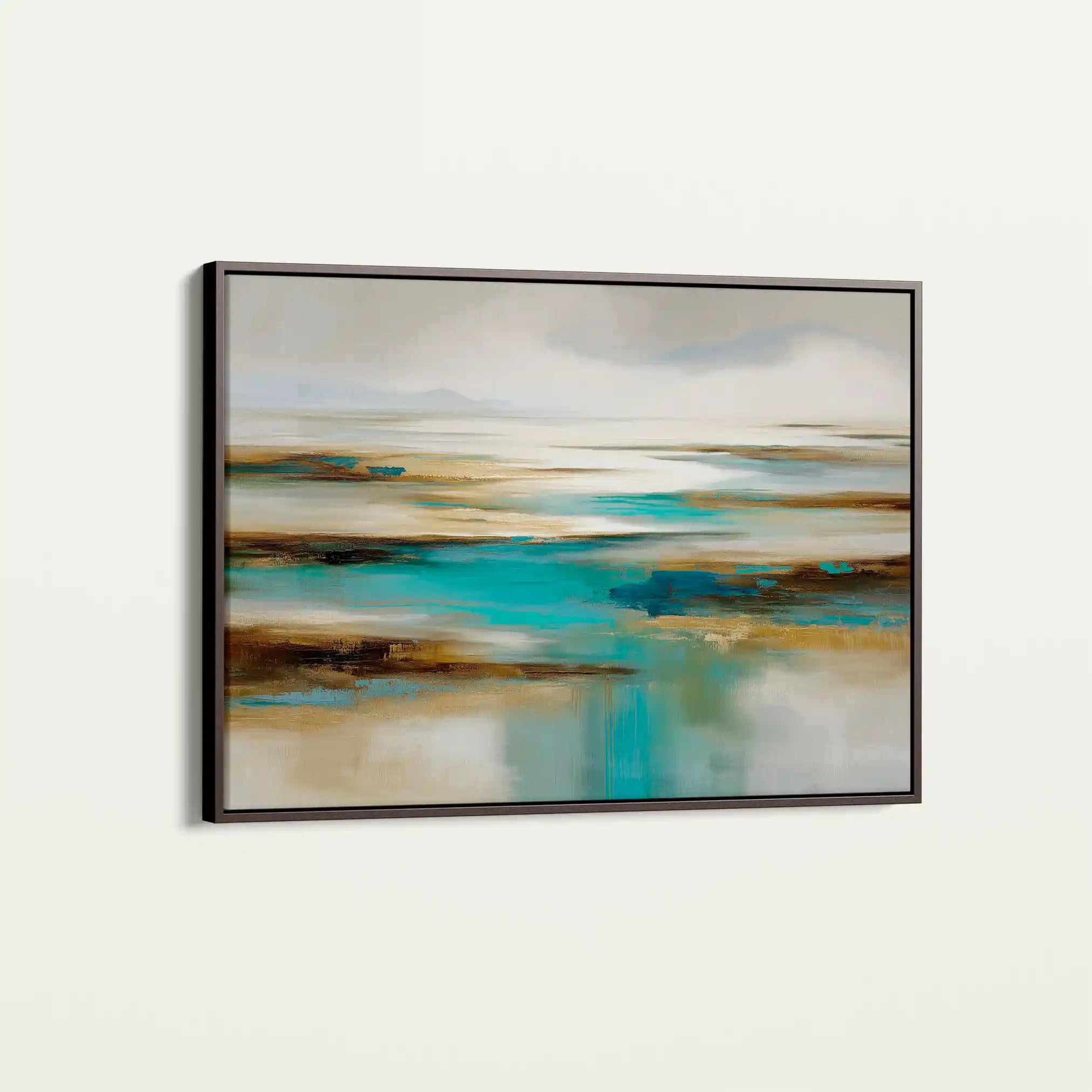 Abstract 1629 Canvas Art 60 x 40 cm / Stretched on hidden frame