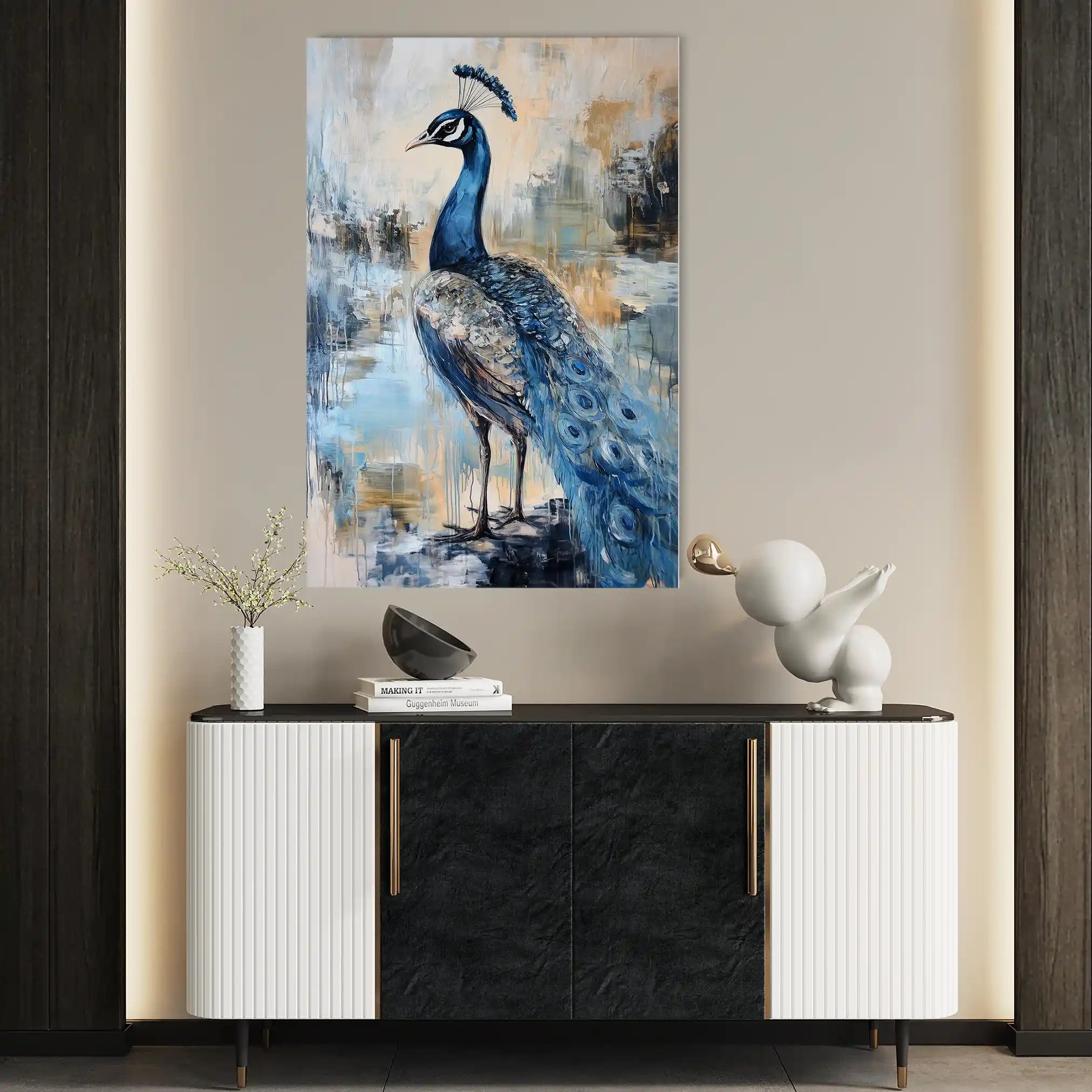 Animals 163 Canvas Art 90 x 60 cm / Stretched on hidden frame
