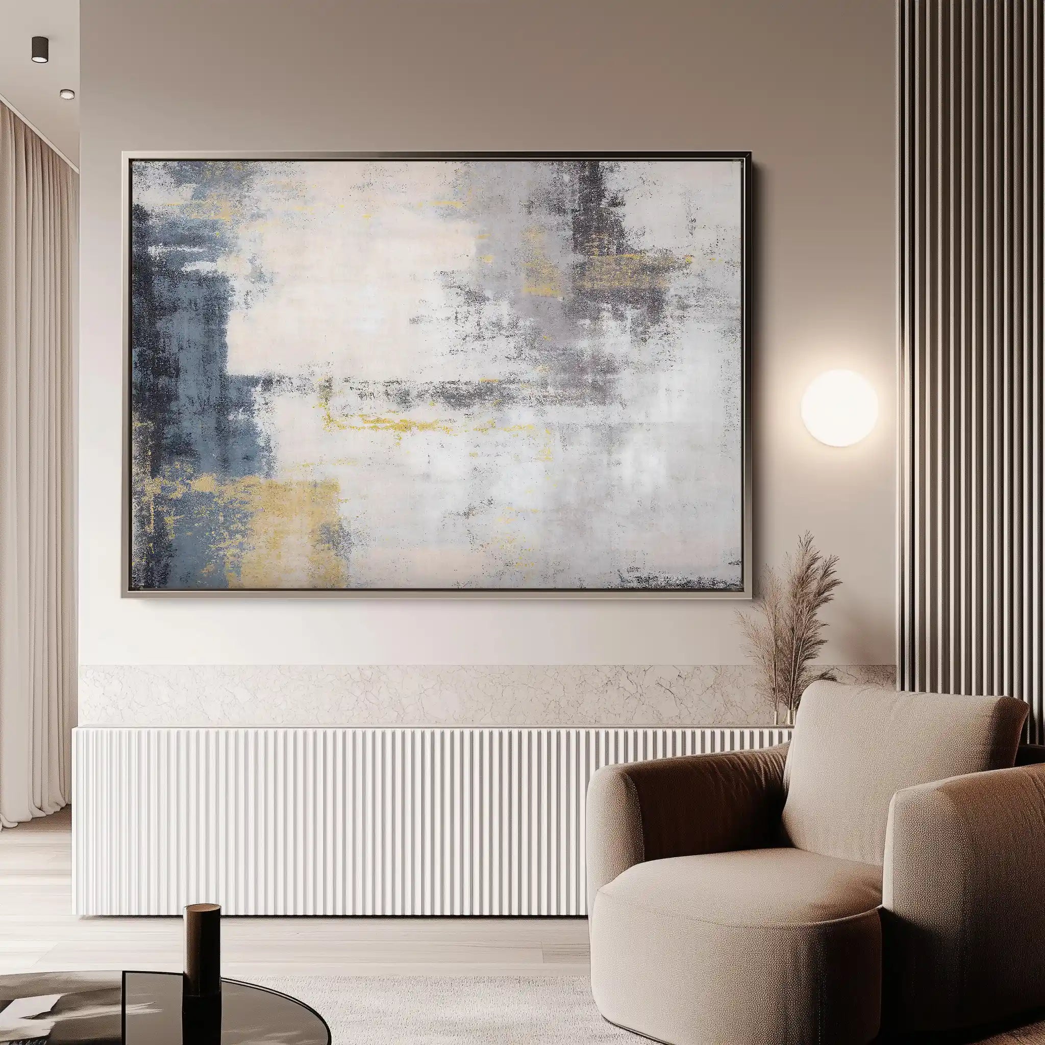 Abstract 163 Canvas Art 60 x 40 cm / Stretched on hidden frame