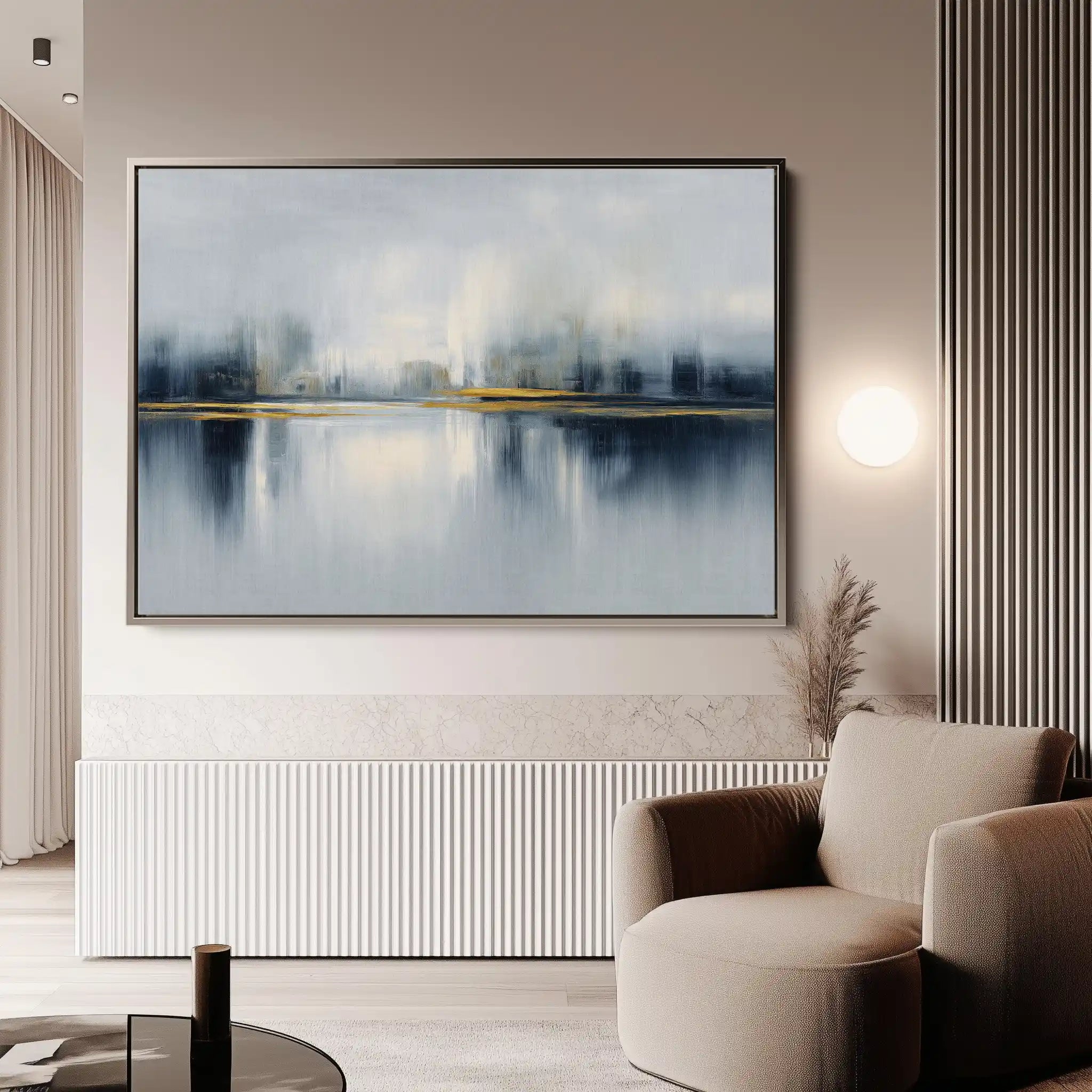 Abstract 1634 Canvas Art 60 x 40 cm / Stretched on hidden frame