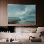 Abstract 1636 Canvas Art 60 x 40 cm / Stretched on hidden frame