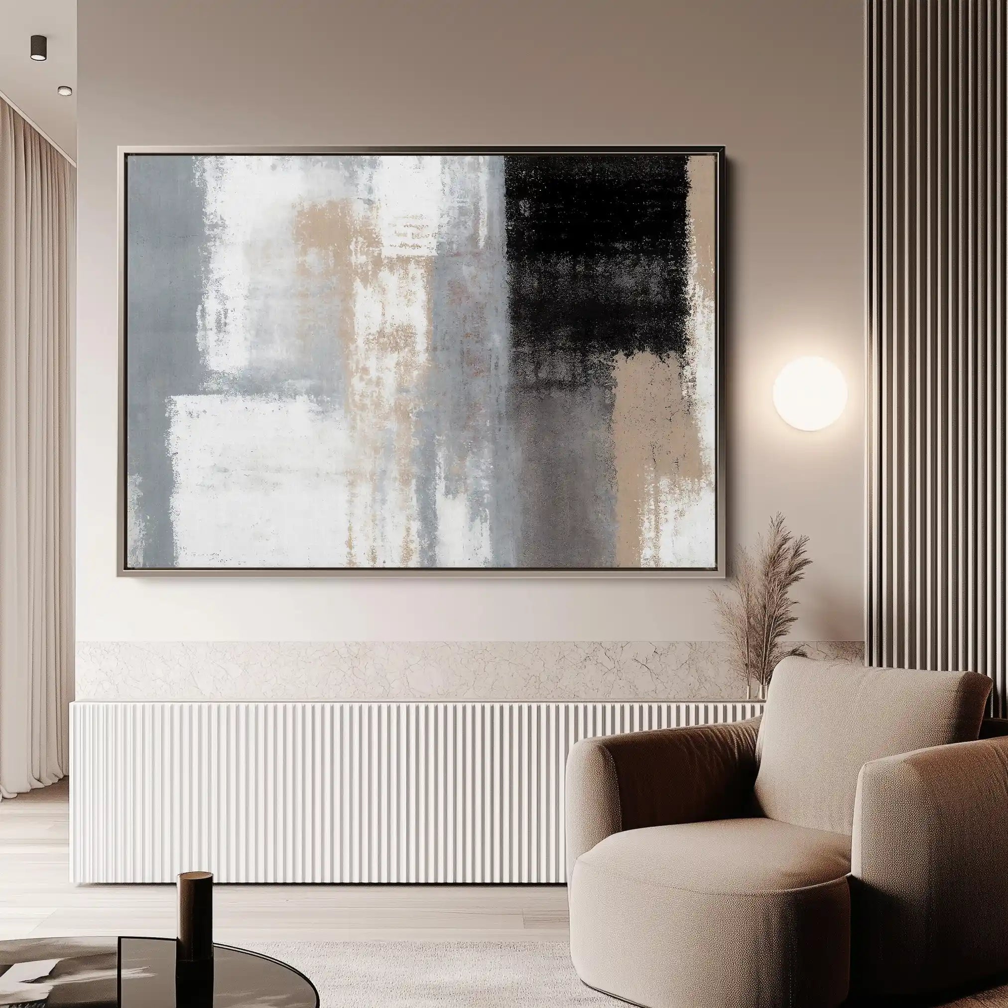 Abstract 164 Canvas Art 60 x 40 cm / Stretched on hidden frame