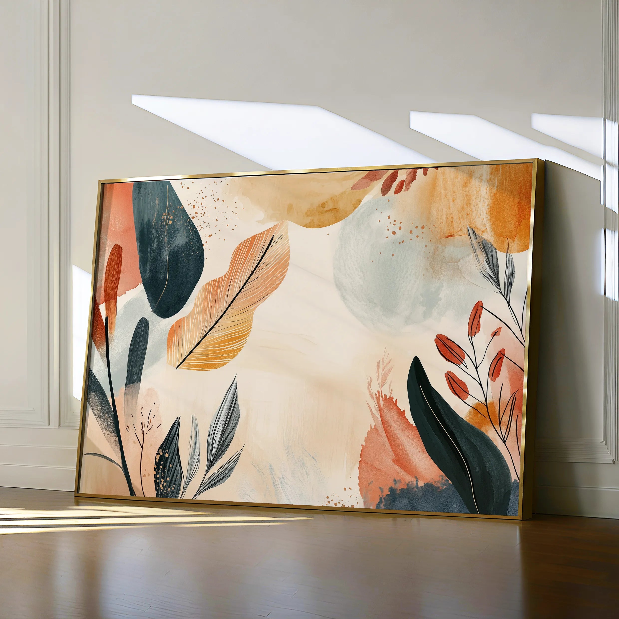 Boho Canvas Wall Art WAD164-BH 90 x 60 cm / Stretched on hidden frame