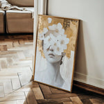 Portrait 164 Canvas Art 90 x 60 cm / Stretched on hidden frame