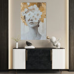 Portrait 164 Canvas Art 90 x 60 cm / Stretched on hidden frame