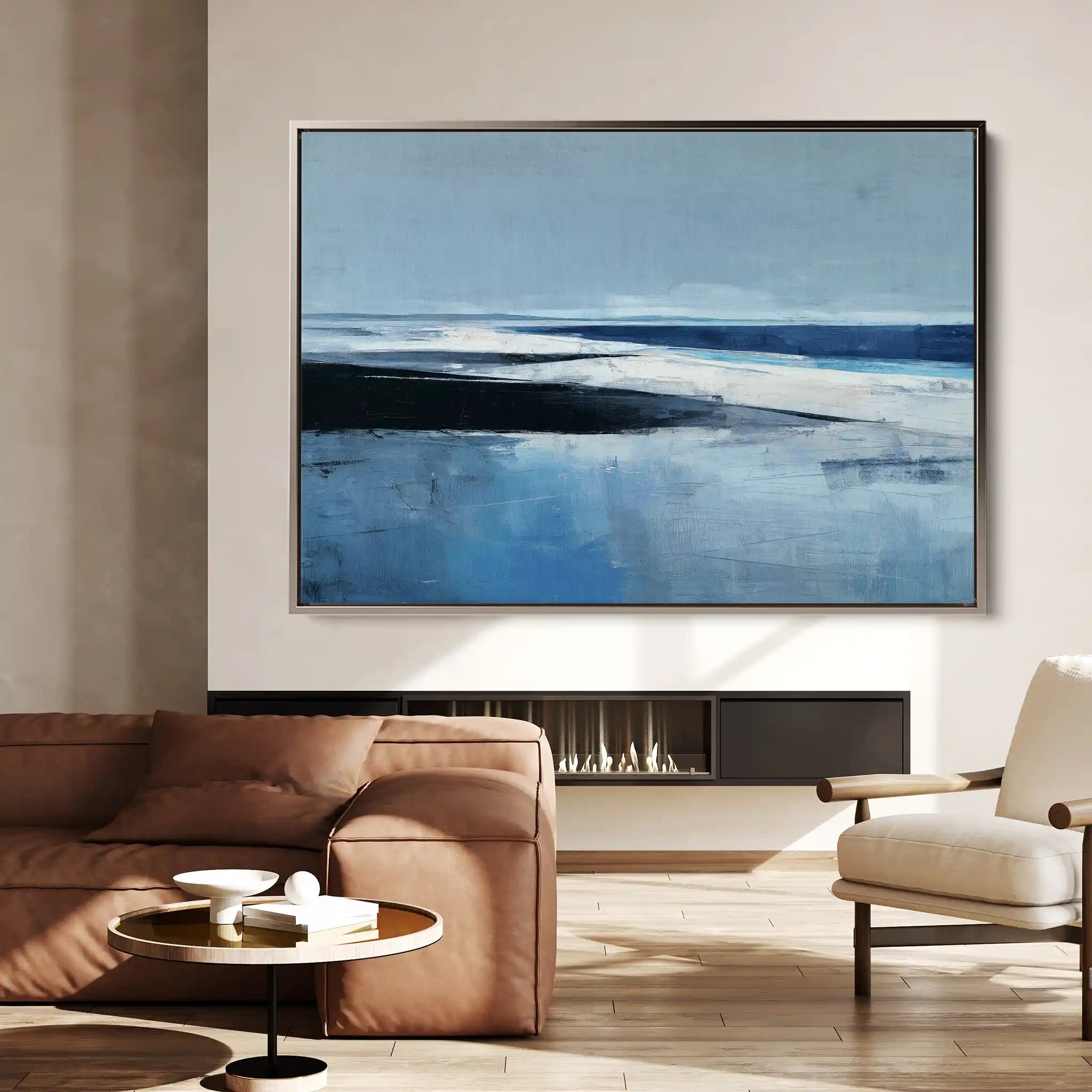 Abstract 1643 Canvas Art 60 x 40 cm / Stretched on hidden frame