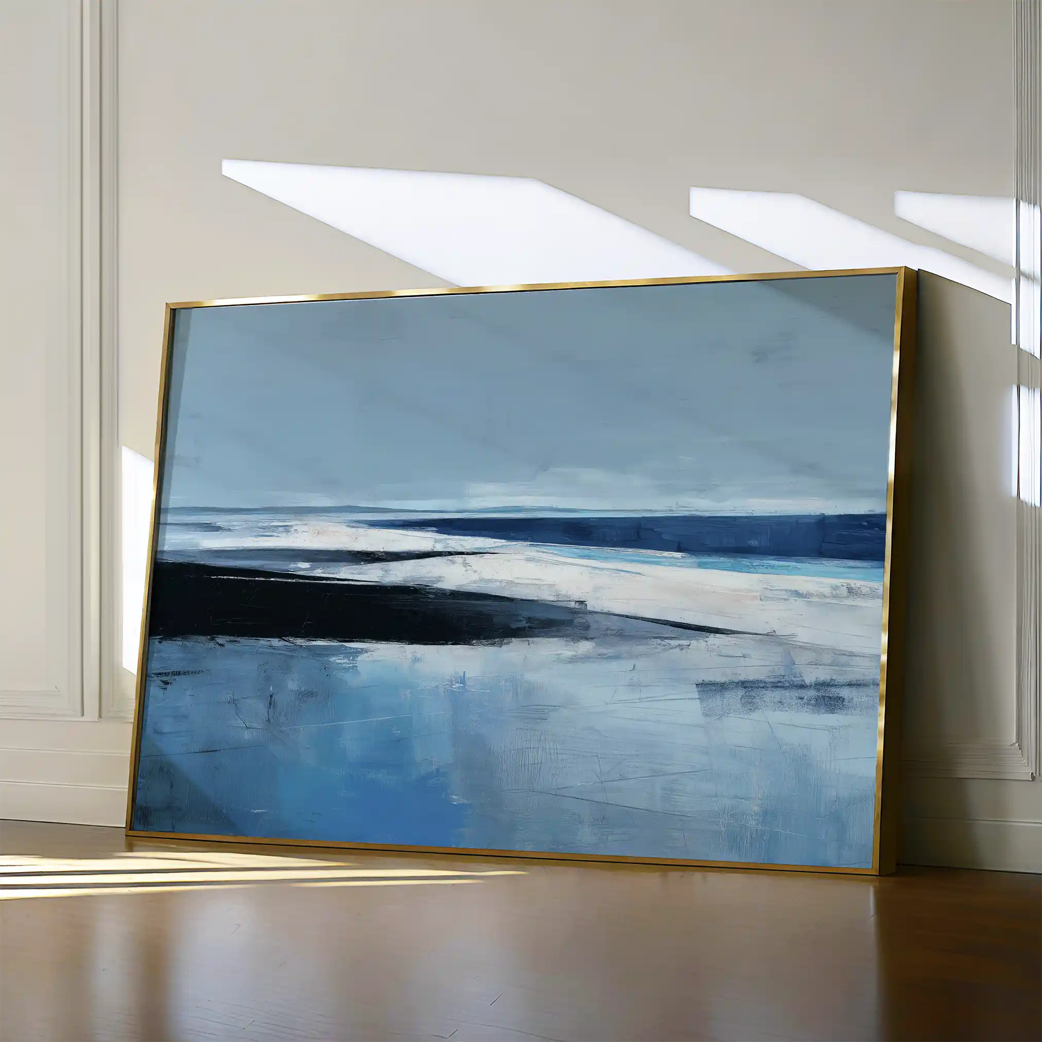 Abstract 1643 Canvas Art 60 x 40 cm / Stretched on hidden frame