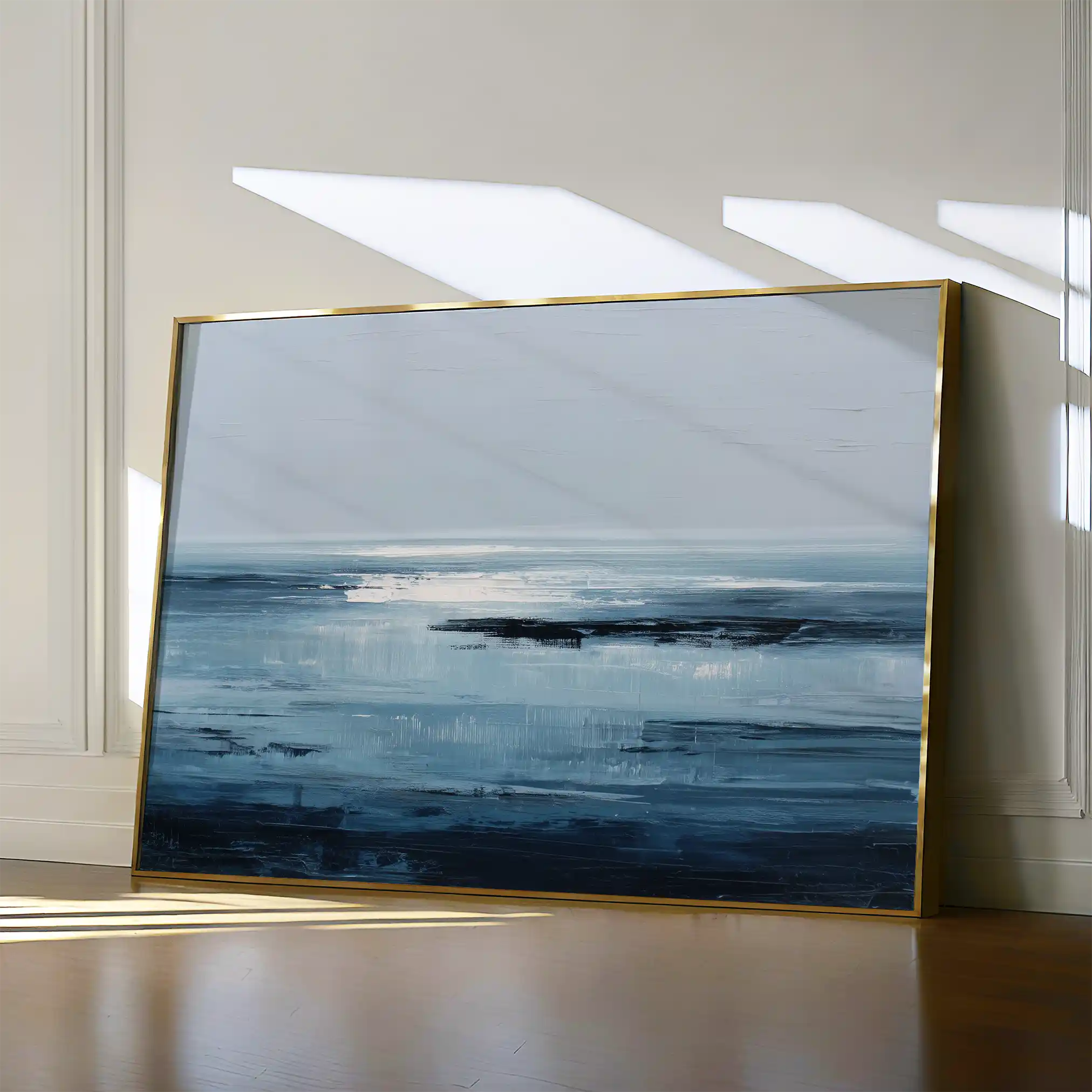 Abstract 1644 Canvas Art 60 x 40 cm / Stretched on hidden frame