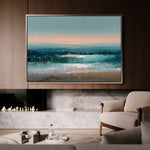 Abstract 1645 Canvas Art 60 x 40 cm / Stretched on hidden frame