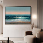 Abstract 1645 Canvas Art 60 x 40 cm / Stretched on hidden frame
