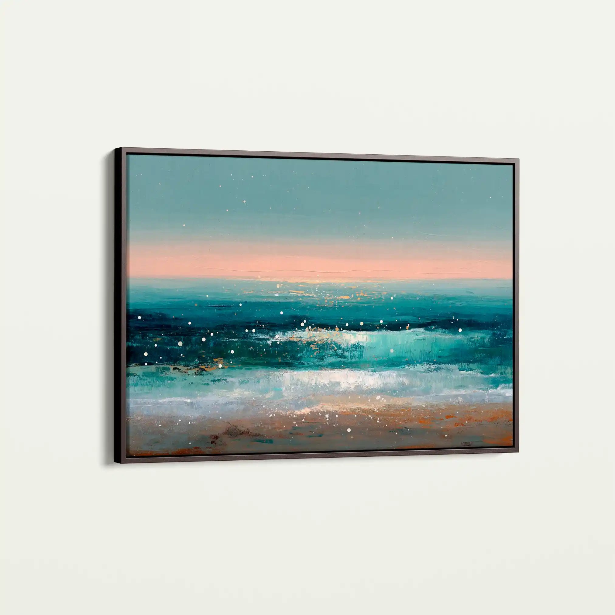 Abstract 1645 Canvas Art 60 x 40 cm / Stretched on hidden frame