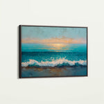 Abstract 1647 Canvas Art 60 x 40 cm / Stretched on hidden frame