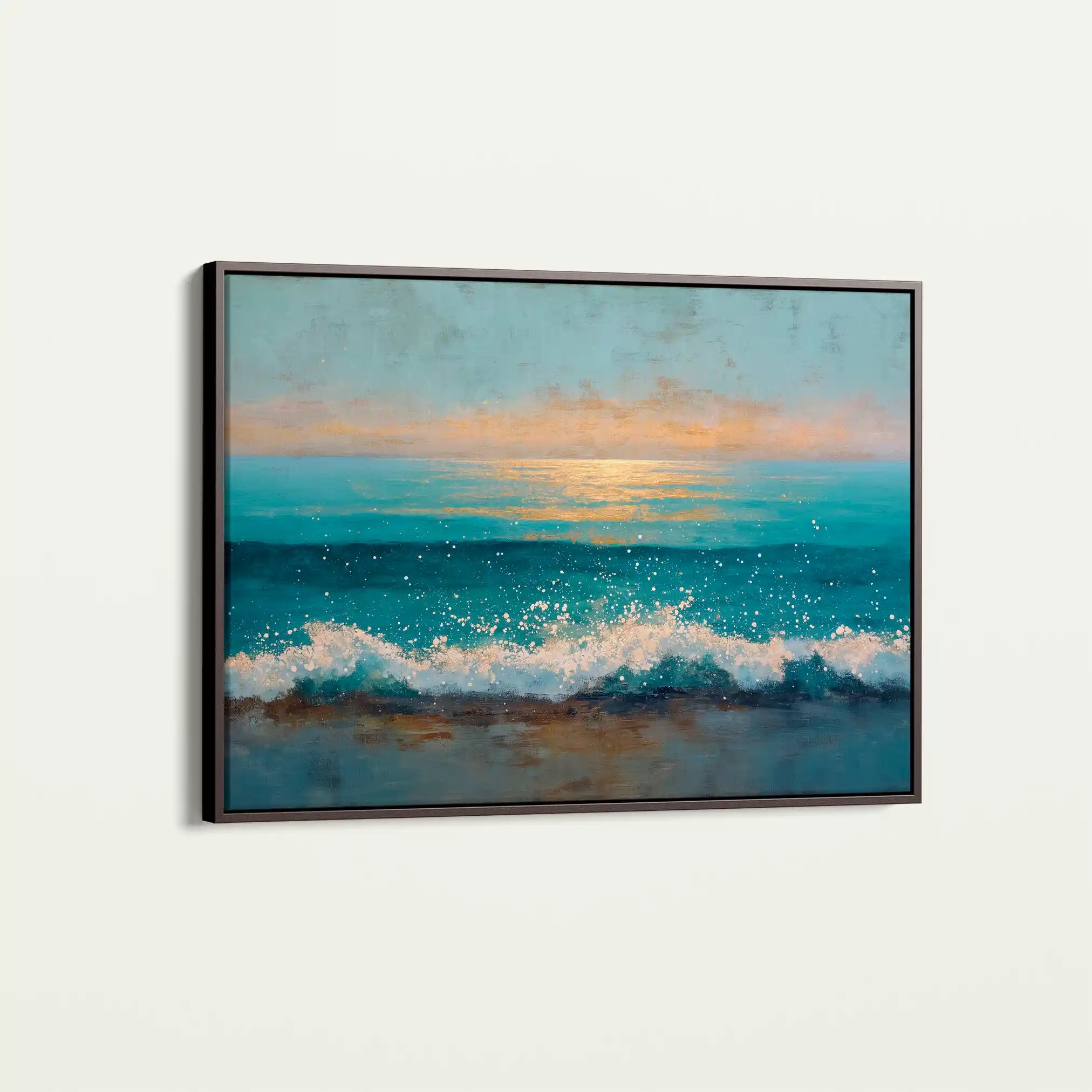 Abstract 1647 Canvas Art 60 x 40 cm / Stretched on hidden frame