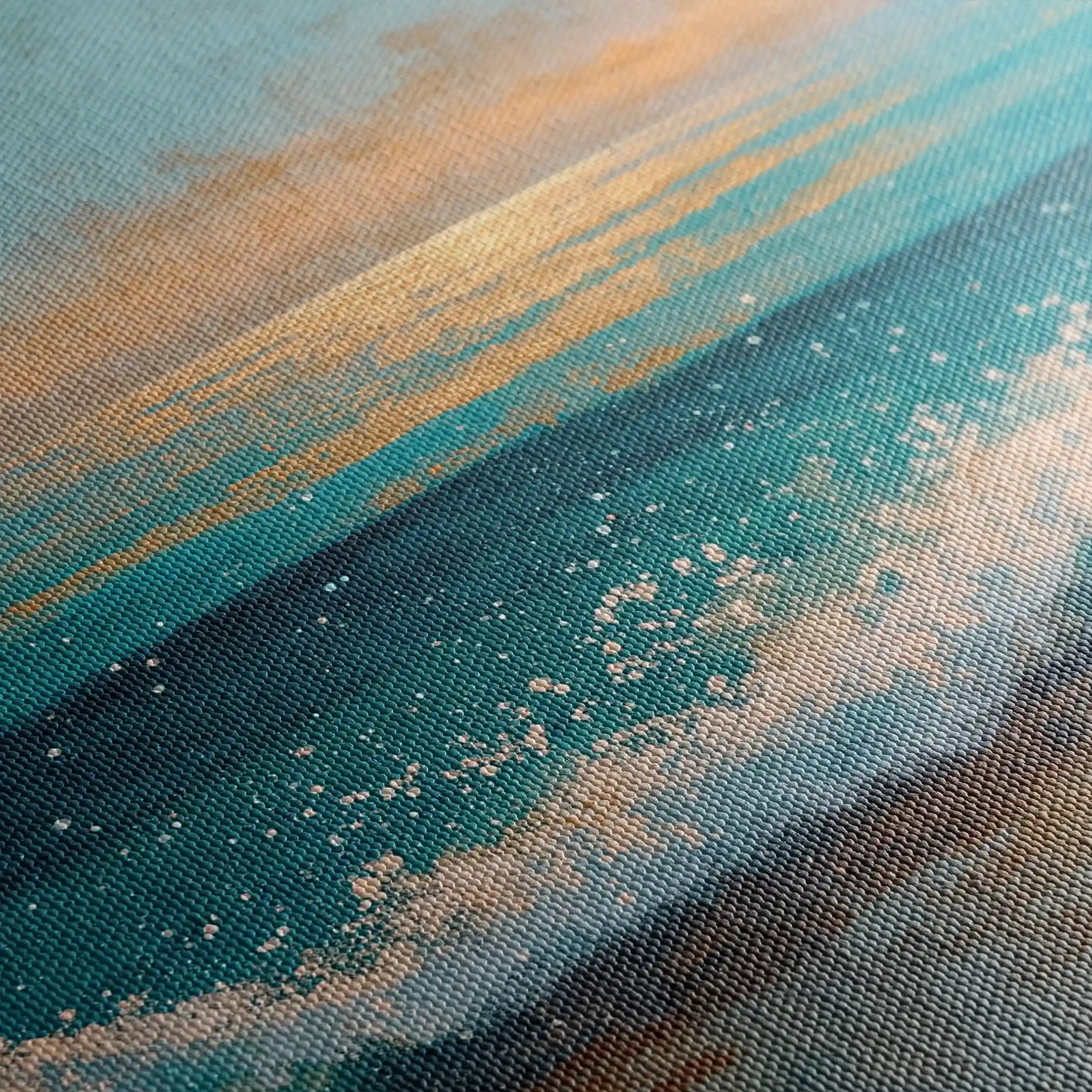 Abstract 1647 Canvas Art 60 x 40 cm / Stretched on hidden frame