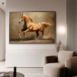 Horses 165 Canvas Art 90 x 60 cm / Stretched on hidden frame