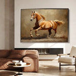 Horses 165 Canvas Art 90 x 60 cm / Stretched on hidden frame