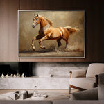 Horses 165 Canvas Art 90 x 60 cm / Stretched on hidden frame