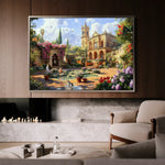 Landscape 165 Canvas Art 90 x 60 cm / Stretched on hidden frame