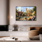 Landscape 165 Canvas Art 90 x 60 cm / Stretched on hidden frame