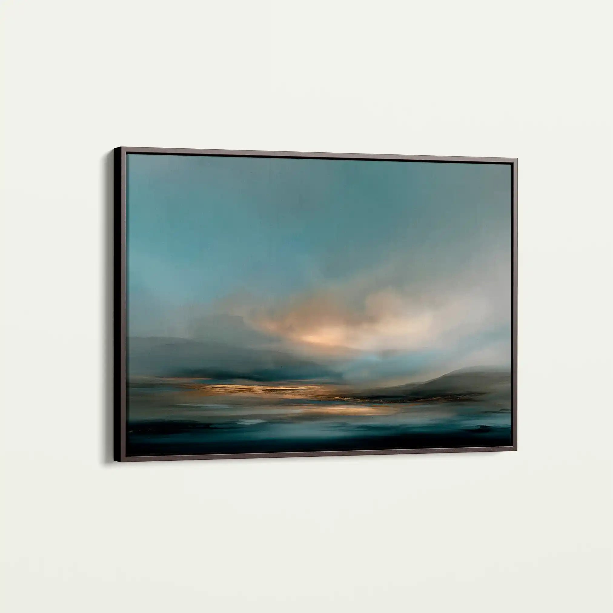 Abstract 1654 Canvas Art 60 x 40 cm / Stretched on hidden frame