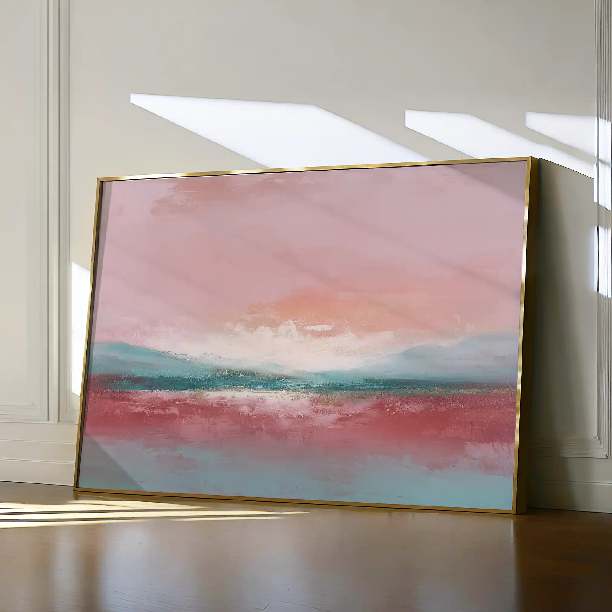 Abstract 1658 Canvas Art 60 x 40 cm / Stretched on hidden frame